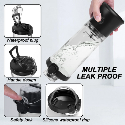 Electric Portable Juicer Fresh Fruit Mixer USB Rechargeable 6-Blade Shakes Smoothie Juice Blender Multifunctional Mixing Cup ﻿